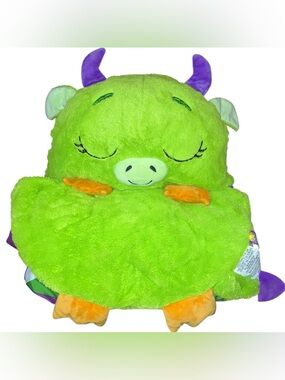 Happy Nappers Green Dragon Sleeping Bag